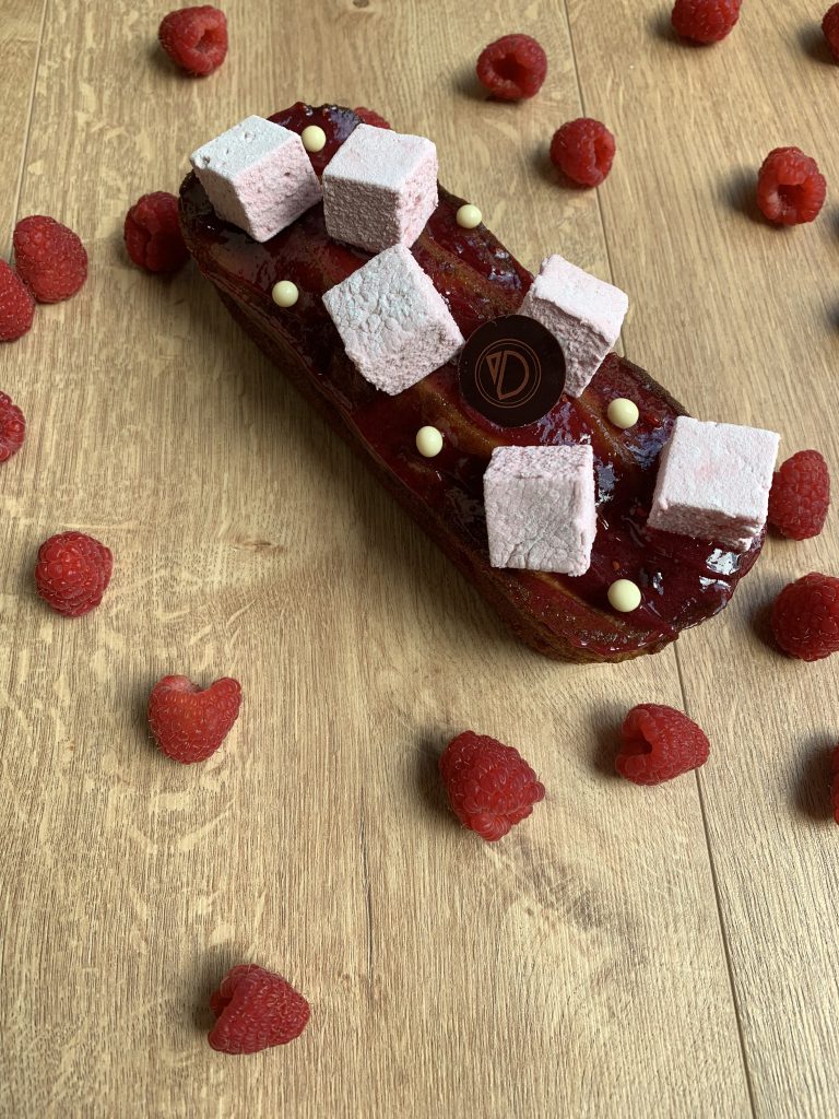 Gâteau de voyage framboise