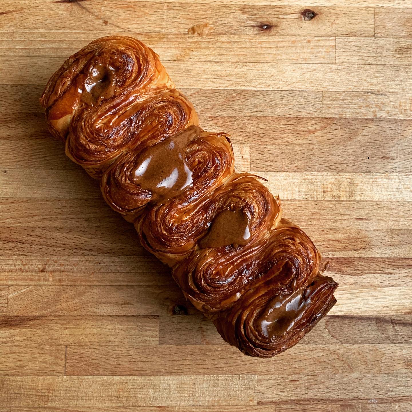 Brioche feuilletée praliné