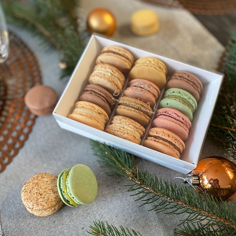 Coffret de macarons