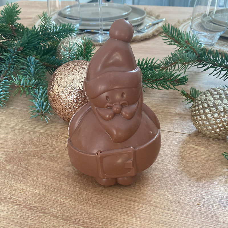 Père noël chocolat au lait