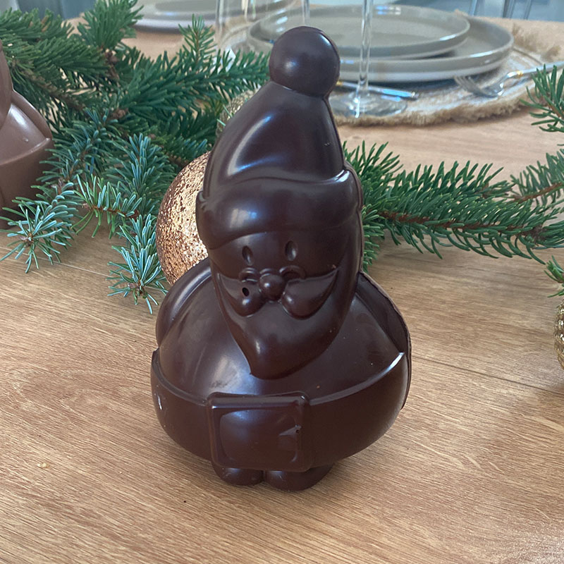 Père noël chocolat noir