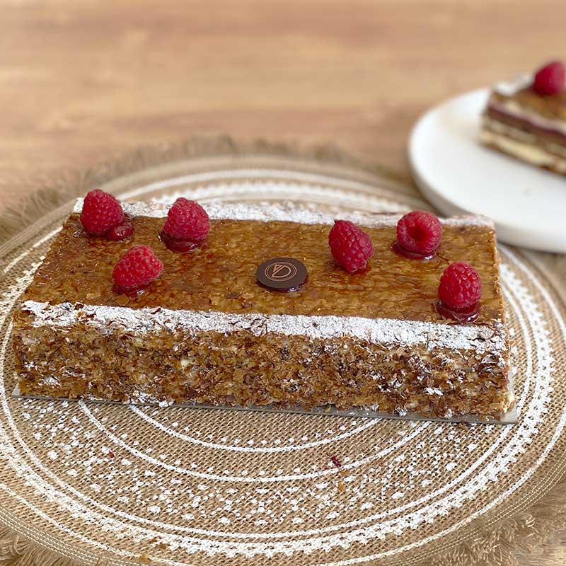 Mille-feuille Vanille et framboise