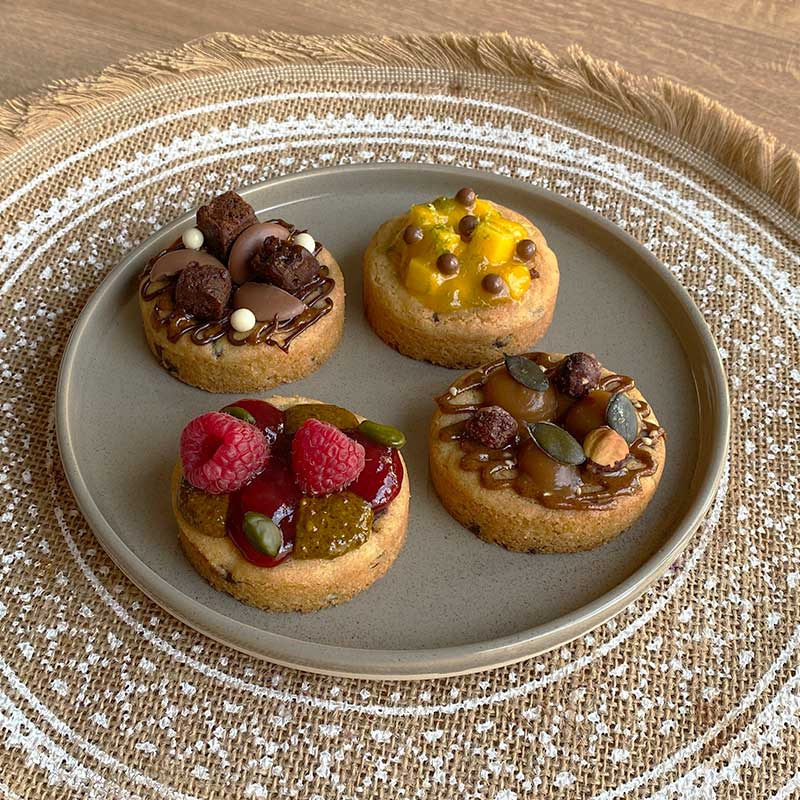 Plateau de 4 cookies
