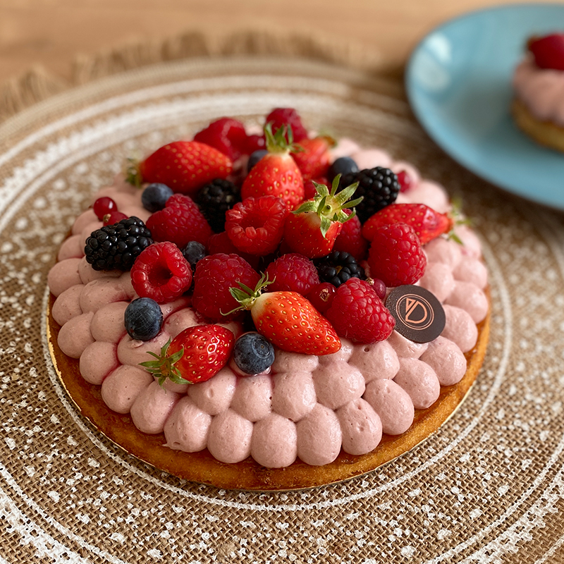 Fleur de Pâques fruits rouges