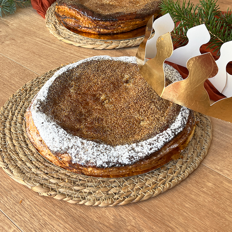 Galette aux pommes cuisinées