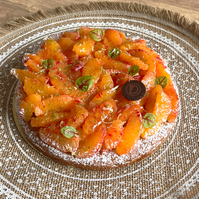 Tarte orange sanguine