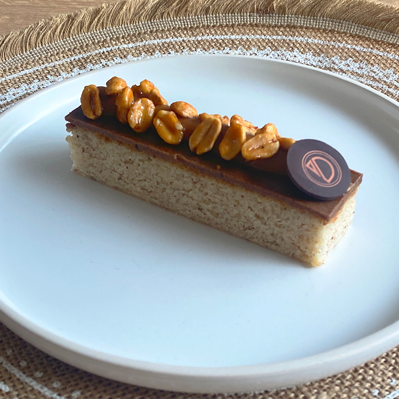 Financier caramel & cacahuète